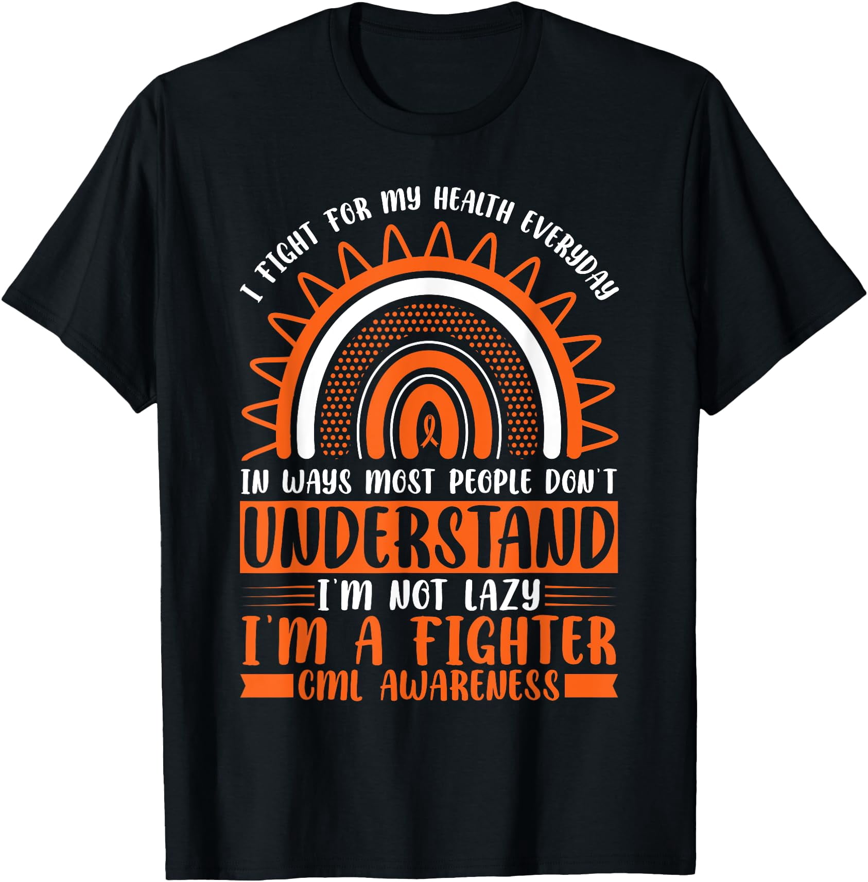 Cml Warrior Chronic Myeloid Leukemia Awareness T-Shirt - Walmart.com