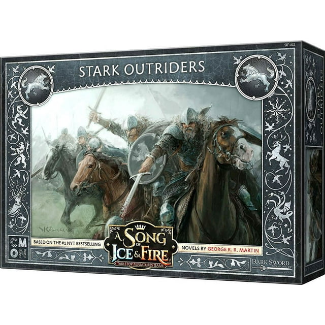 Cmon A Song of Ice & Fire: Tabletop Miniatures Game - Stark Outriders