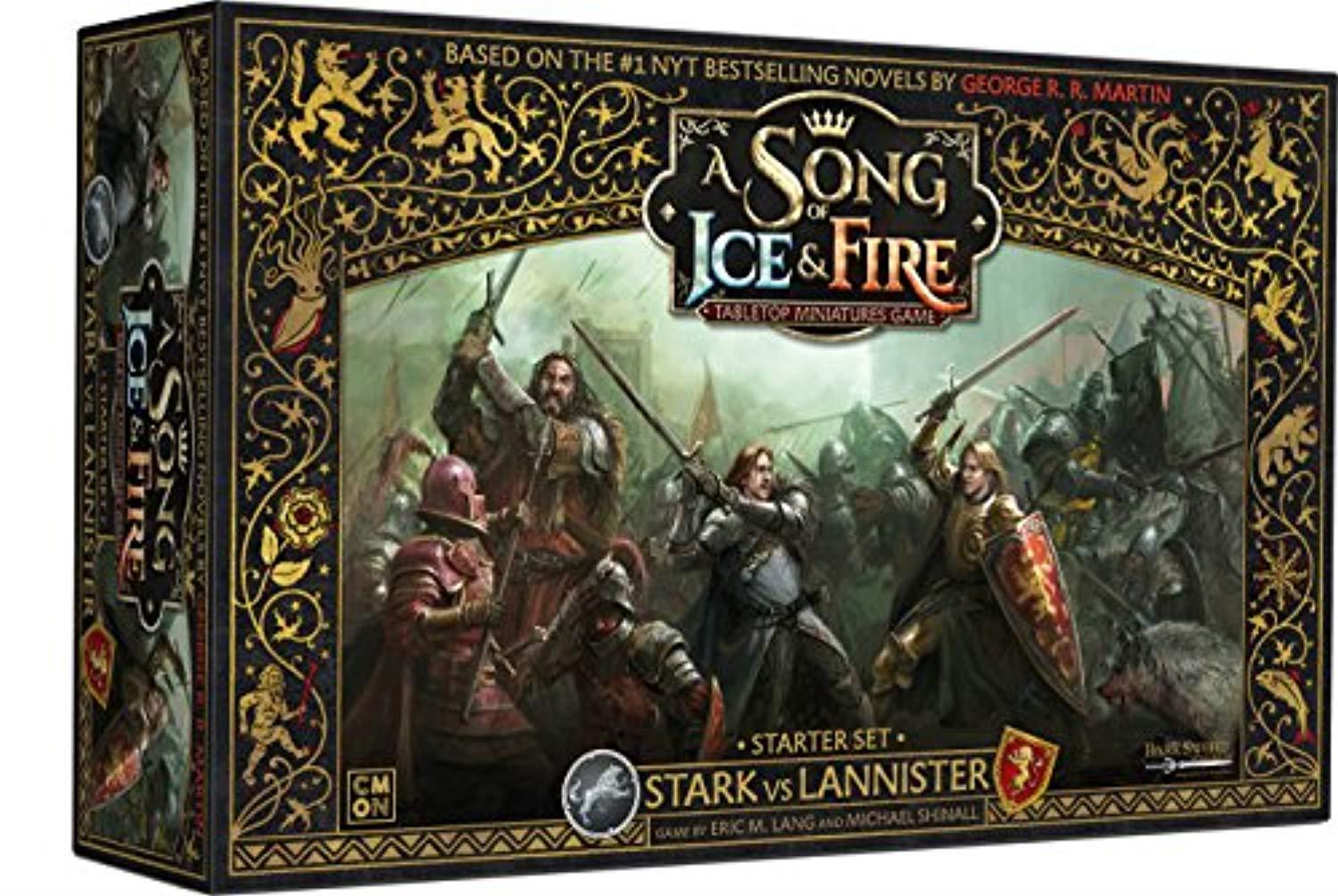 Cmon A Song of Ice & Fire: Tabletop Miniatures Game - Stark Vs Lannister Starter Set - image 1 of 4