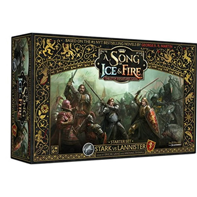 Cmon A Song of Ice & Fire: Tabletop Miniatures Game - Stark Vs Lannister Starter Set