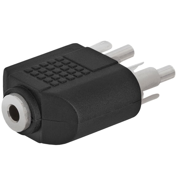 Cmple - 3.5mm Stereo Jack to 2xRCA Plug Adapter