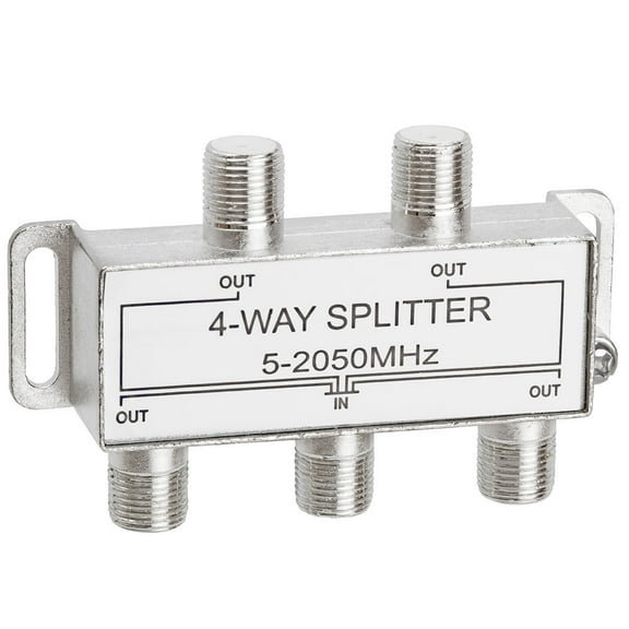 Cmple - 4-Way Splitter 5-2050MHz F-Type