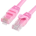 thumbnail image 1 of cmple - cat 6 500mhz utp ethernet lan network cable - 1.5 ft pink, 1 of 2