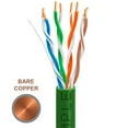 thumbnail image 1 of Cmple - Cat-5E Bulk Cable 350MHz UTP 24AWG Bare Copper CMR Rated 1000FT Green, 1 of 3