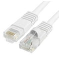 thumbnail image 1 of Cmple - Cat5e Patch Cord, Cat5e Cable, RJ45 Internet Network Cord, UTP LAN Wire, Ethernet Cat5e Cable for Consoles, Router, TV, Modem - 75 Feet, White, 1 of 8