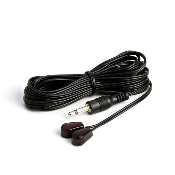 Cmple - Dual IR Emitter Extender Mini Stick-On Infrared Emitters Blink Eye, Remote Control Extension Cable 3.5mm 10 Feet