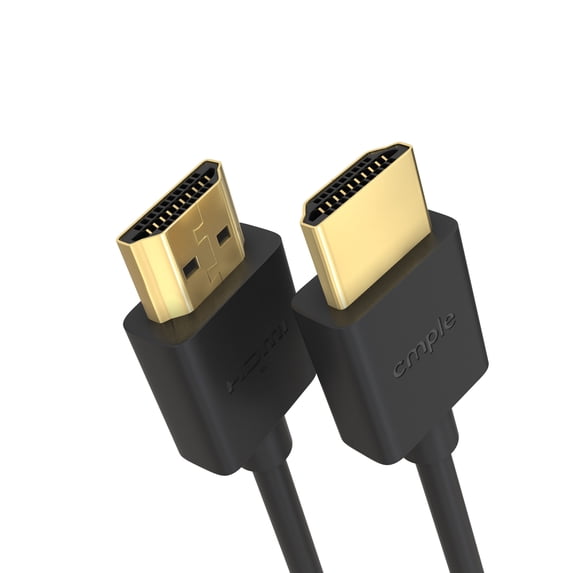 Cmple - High Speed HDMI Cable 15 ft 4k@60Hz Ultra Thin HDMI 2.0 Cable 4k HDMI Cable, ARC, 3D, 4k HDMI Cord - Flexible