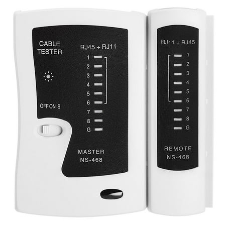 Cmple - RJ45 and RJ11 Multi-functional LED Network Cable Tester