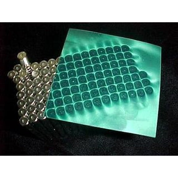 CMS MAGNETICS 12" x 12" Green Magnetic Field Viewing Film, Fun!