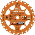 thumbnail image 1 of Cmt 7-1/4In 24T Wood Demolition Circular Saw Blade, 1 of 4