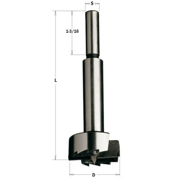 Cmt Forstner Bit 7/8 In.