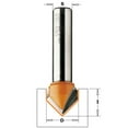 thumbnail image 1 of Cmt V Grooving Router Bit,HW,1/2 in 815.127.11, 1 of 2