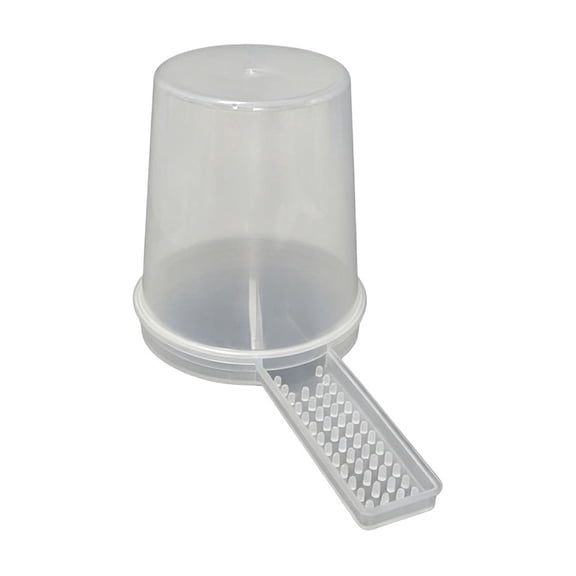 Cmunyle Automatic Water Dispenser Anti Tip Over Anti Drowning Shallow Trough For Quail Chicks Small Poultry Cage Feeding Indoor Outdoor Application