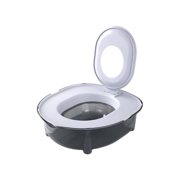 Cmunyle Cat Toilet Training Kit 15.75 By 14.37 By 4.92 Inch Washable Litter Box For Toilet Seat Odor Control Splash Guard Home Use