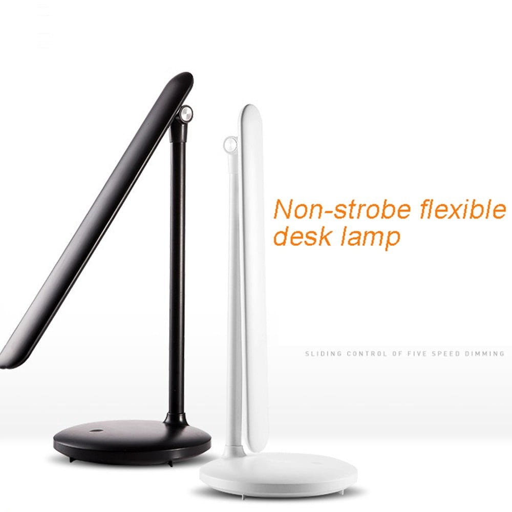 VERSKI LED Desk Lamp For Video Calls - Dimmable, 4 Color Modes, 18W, Clip-On With Remote