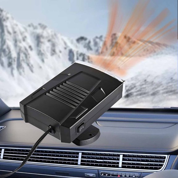 Cmunyle Winter Car Defrosting And Defogging Of Window Glass 12V 24V Truck Heating Portable Design Plastic Material 1Pcs Car Heater