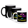 thumbnail image 1 of 3dRose, CMYK Keep Calm Parody Hipster Crown And Sunglasses Keep Calm And Eat Cheesecake, 11oz Magic Transforming Mug, 1 of 8