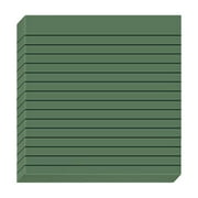 Cmyynna 1Pcs Lined Sticky Notes 3X3 In Dark Ruled Post Stickies Colorful Super Sticking Power Memo Pads