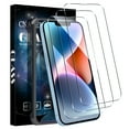 thumbnail image 1 of Cnarery 3 Pack Screen Protector for iPhone 14 6.1 inch, Tempered Glass HD Screen, Scratch Resistant Film, Easy Installation, 1 of 7