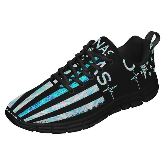 Cnas We Have Got Your Six Running Shoes Sneakers Mesh Black Size 3.5