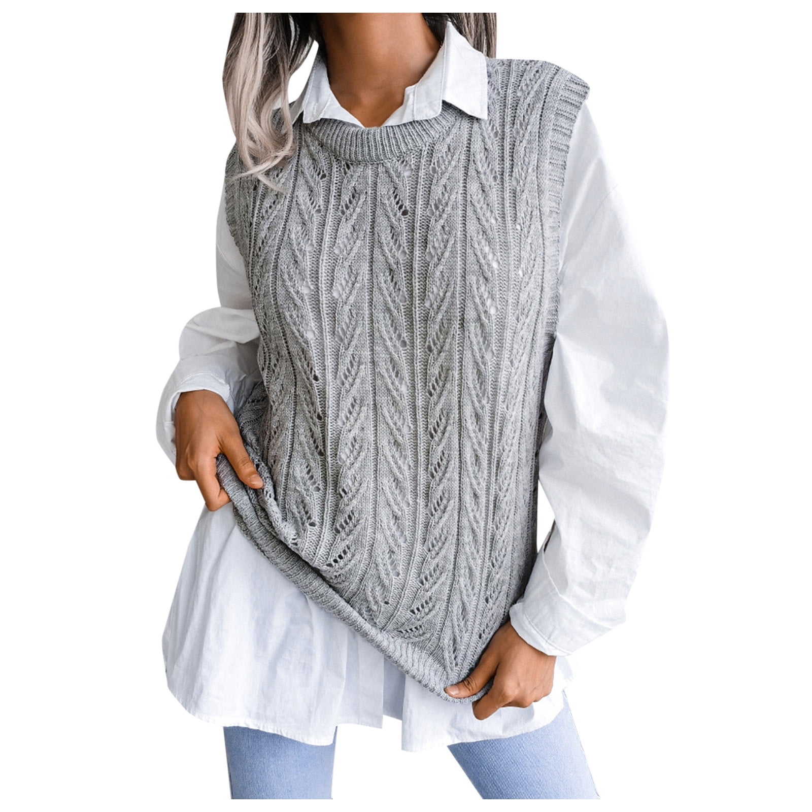 square neck women sweater Autumn