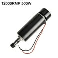 Cnc Dc Rotating Motor 500W Rotating Motor 52Mm 48V Dc 12000Rmp 8Mm