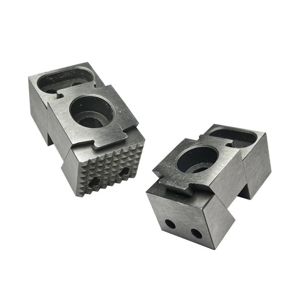 Cnc Machine Single-Sided Ok Clamp, Precision Fixture Cnc Multi-Station Pneumatic Machining, Center Side Fixed Clamp Milling Machine Accessory ,Easy to Use