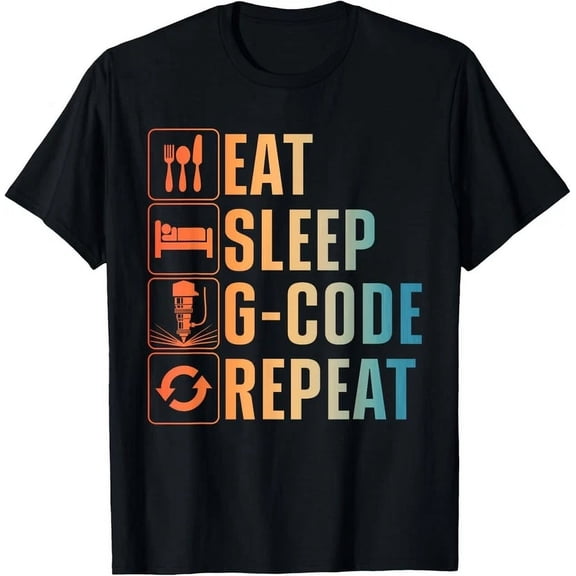 Cnc Machinist Art For Men Women Cnc Machine G-Code Tee Gift Unisex T-Shirt
