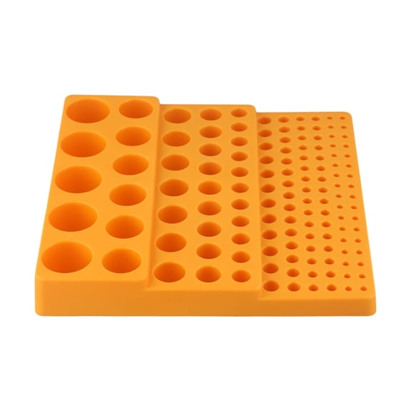 Cnc Milling Cutter Tool Holder Case With 131 Efficiently Designed Holes Yellow Smile Home