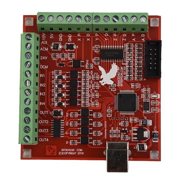Cnc Usb 100Khz Breakout Board 4 Interface Driver Motion Controller