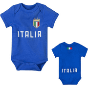 Cnins Toddler Italy Soccer Jersey Bodysuit for Boy Girl Baby Onesie Unisex (6-12 months)