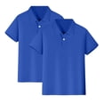 thumbnail image 1 of Cnuiaeg 2-Pack Kids and Toddlers Golf Shirts - Athletic Comfort Fit with Soft Material, 1 of 6