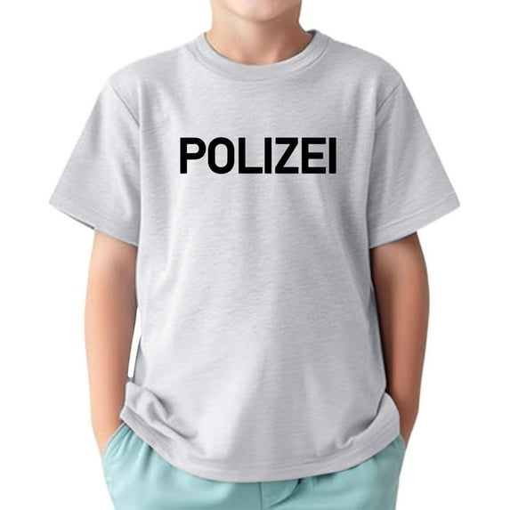Cnuiaeg Kids Casual Short Sleeve T Shirt with Letter Print Comfortable Loose Fit Top for Boys And Girls,Color White,Size 1-2 Years