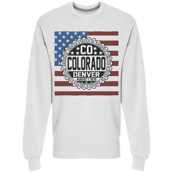 Co Colorado Sweatshirt Men -Image by Shutterstock, Male Large