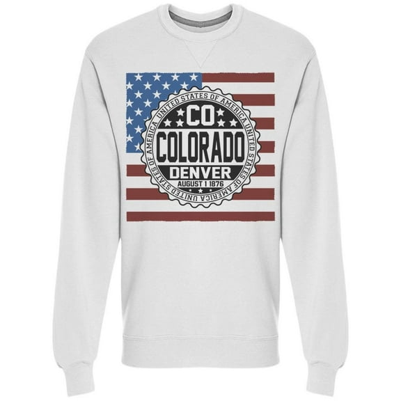 Co Colorado Sweatshirt Men -Image by Shutterstock, Male Medium