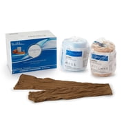CoFlex TLC XL Fabric 2-Layer Compression Bandage System Beige NonSterile 4 Inch X 5-2/5 Yard / 4 Inch X 7 Yard 16 Ct