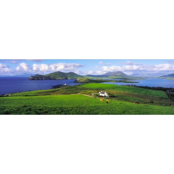 Co Kerry, Ireland; Landscape From Valentia Island by The Irish Image Collection / Design Pics (68 x 22)