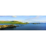 Co Kerry Ireland - Landscape from Valentia Island Poster Print by The Irish Image Collection - 34 x 11