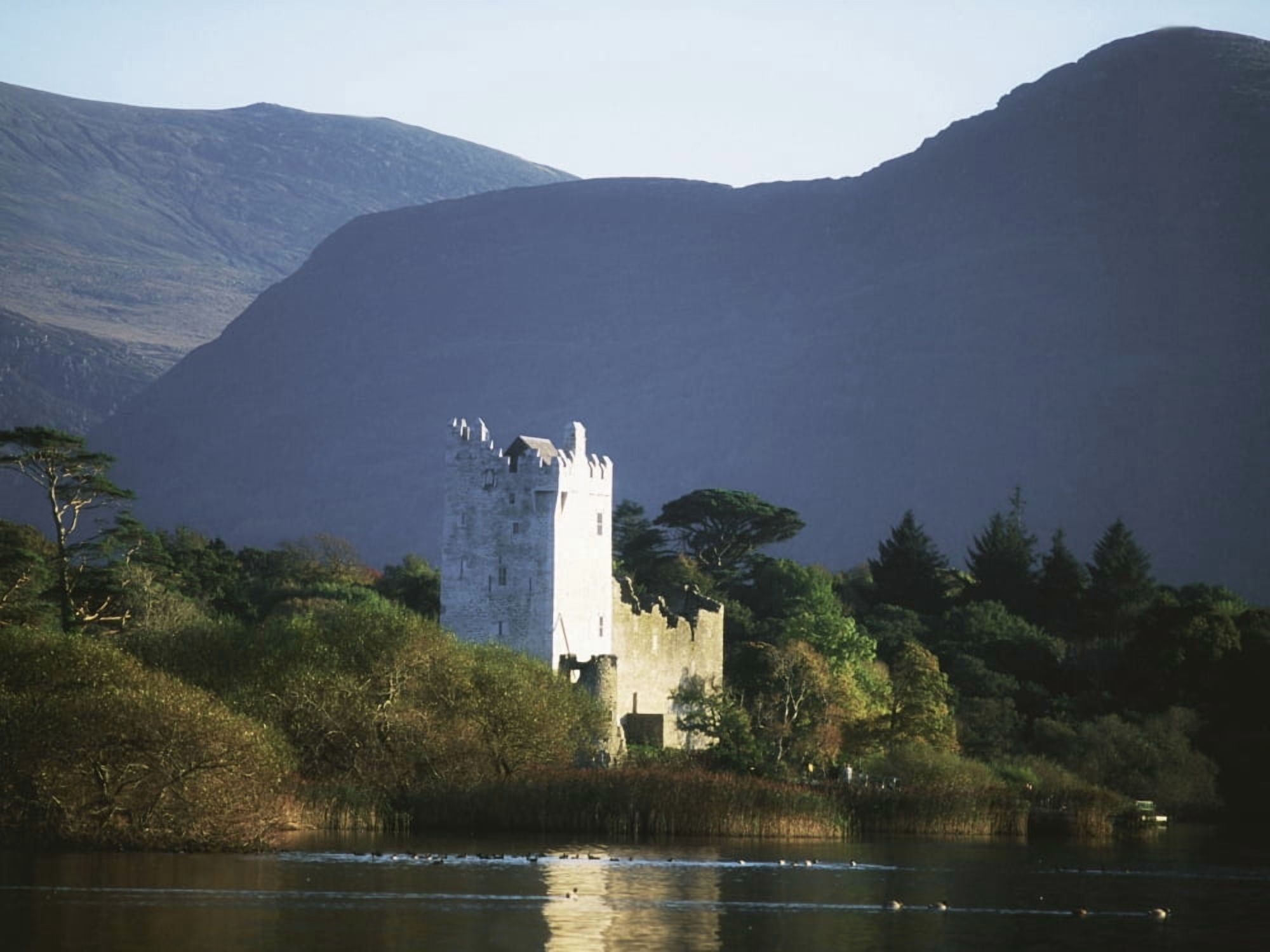 Co Kerry Killarney Ross Castle Canvas Art - The Irish Image Collection Design Pics (17 x 13)