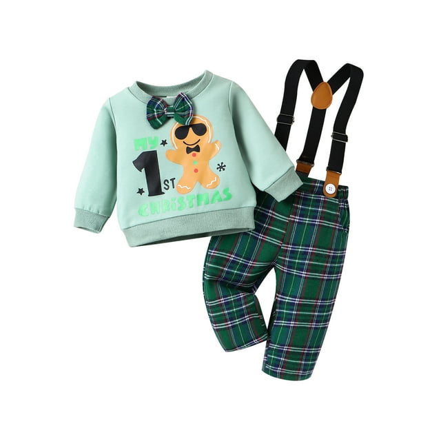 Co.MMehjri Baby Boys 2Pcs Gentleman Outfits 3 6 12 18 24 Months Infant