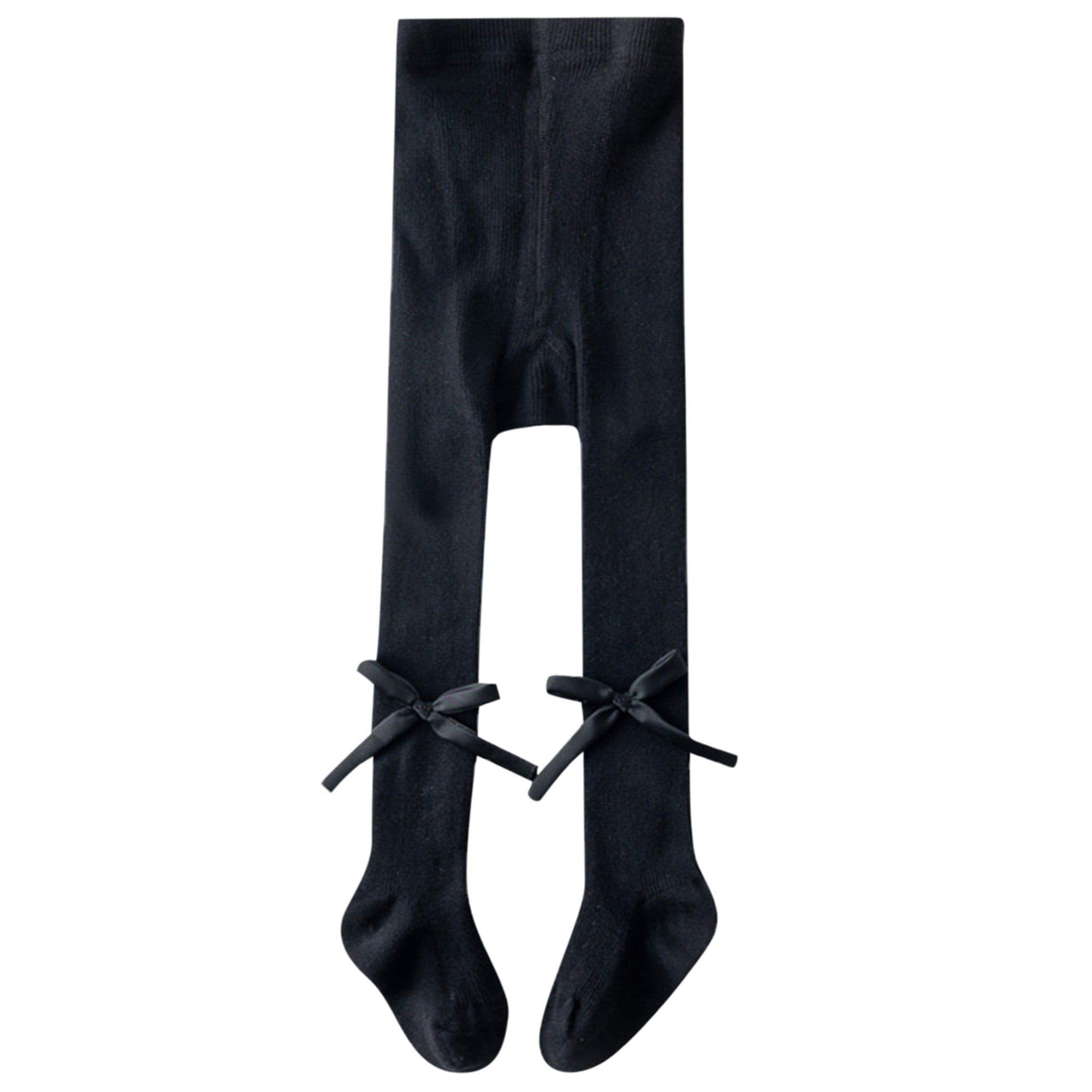 Co.MMehjri Baby Girl Tights Cute Seamless Pantyhose with Bow Stretch