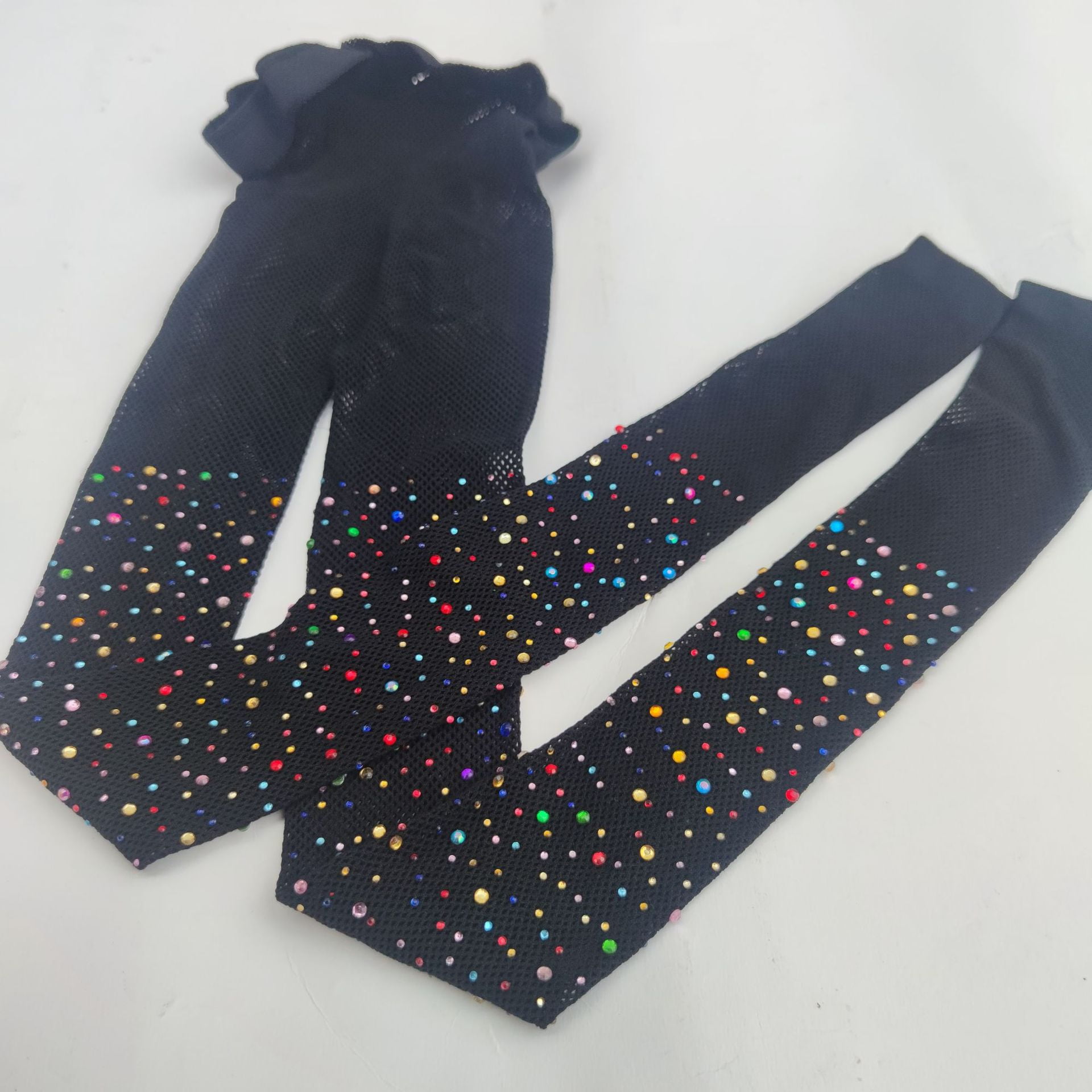 Co.MMehjri Kids Girls Legging Stockings Cute Rhinestone Cutout