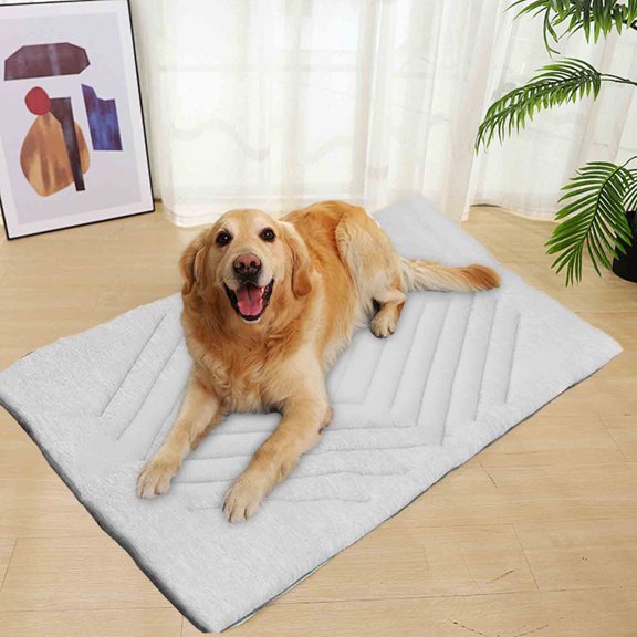 Co Oling Mat for Dogs & Cats Machine Washable Pet Co Oling Pad with Soft Fabric Portable Summer Comfort for Indoor/Outdoor Use
