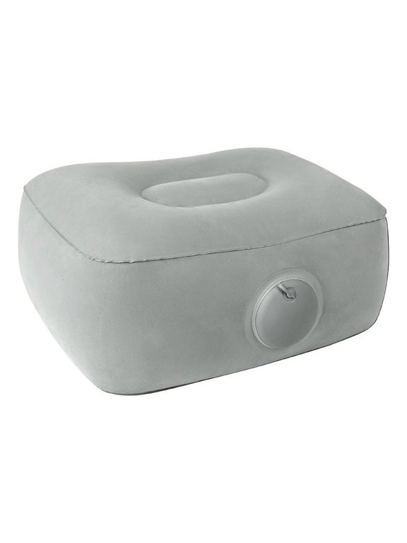 Co-Pilot Inflatable Foot Cushion, Portable Travel Massage Mat with Pump, Office & Long-Drive Comfort Pad
