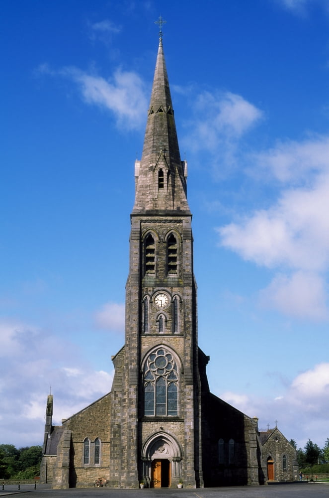 Co Roscommon St Nathys Cathedral Ballaghaderreen Ireland Canvas Art - The Irish Image Collection Design Pics (24 x 36)