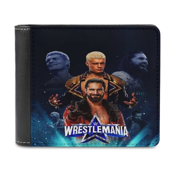 Co-dy Wrestler Rh0d Wallet for Men Leather Purse Clutch Card Holders ...