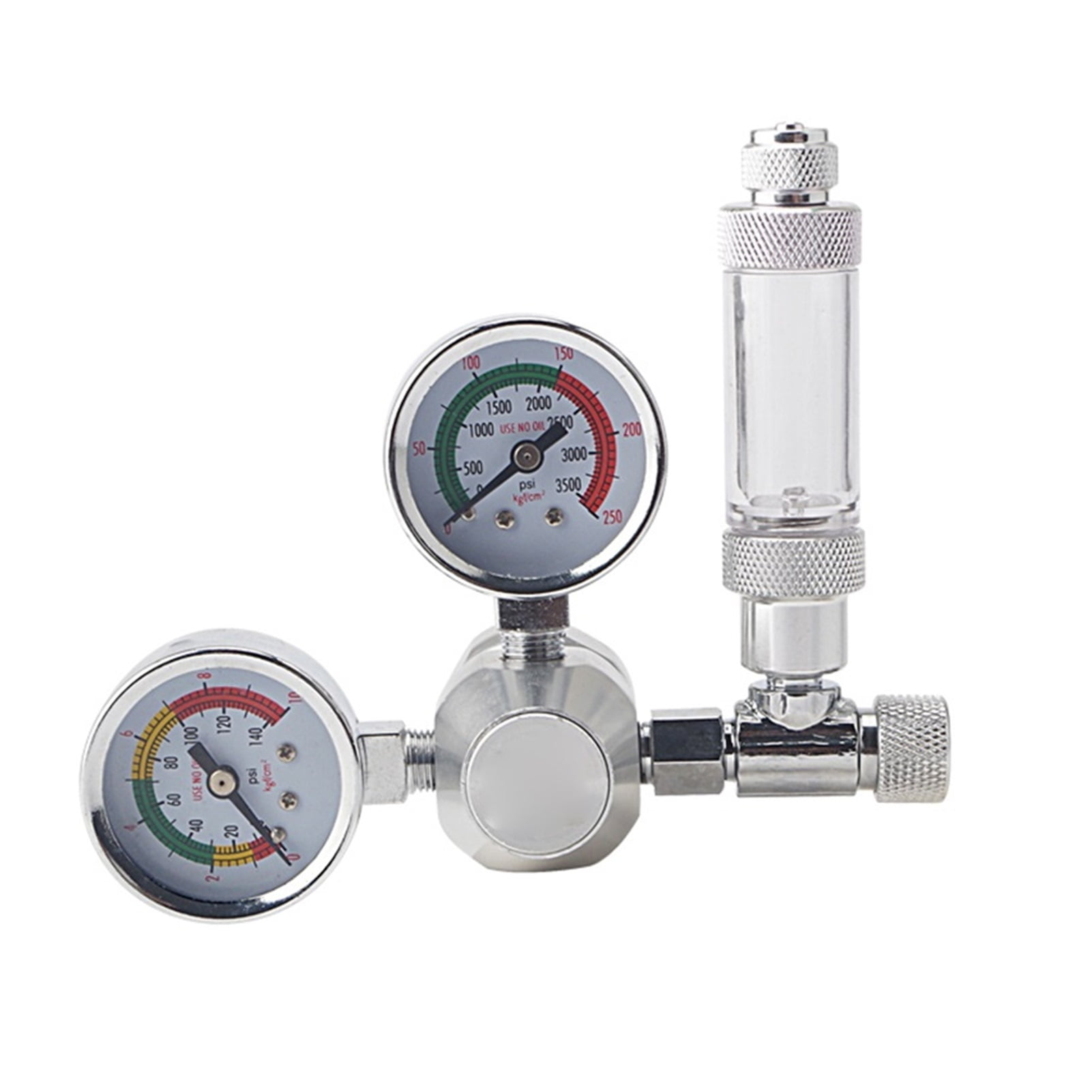 View of Co2 Aquarium Regulator Carbon Dioxide Reducing Valves Durable Safe For ...