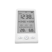 Co2 Meter Temperature Humidity Detector 3 In 1 Air Quality Monitor Gas Analyzer With LCD Display