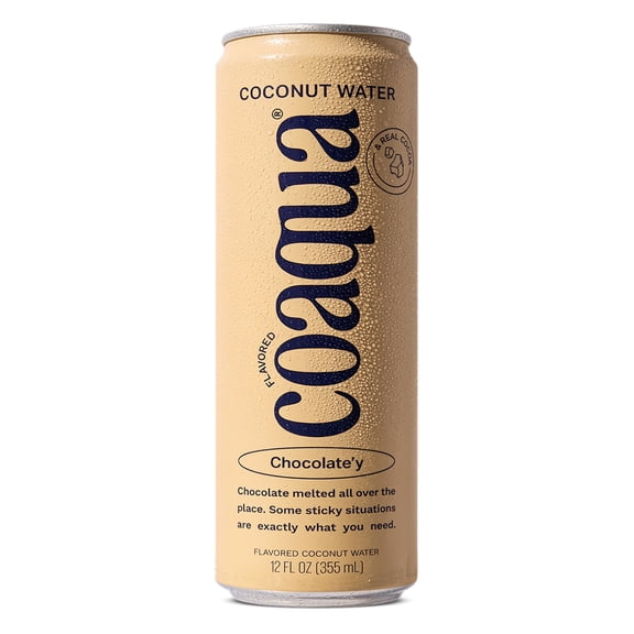 Coaqua Chocolate'y Coconut Water, 12 fl oz, Single