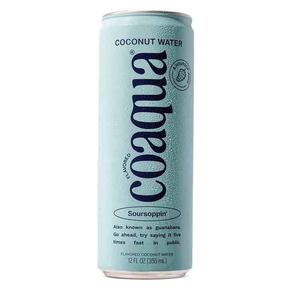 Coaqua Soursoppin' Coconut Water, 12 fl oz, Single